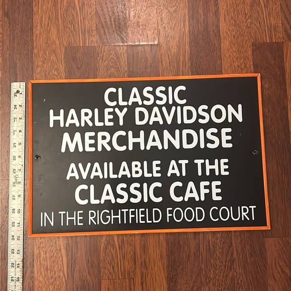 Classic Harley Davidson Merchandise Decorative Wall Signage Biker Mancave - Picture 4 of 5